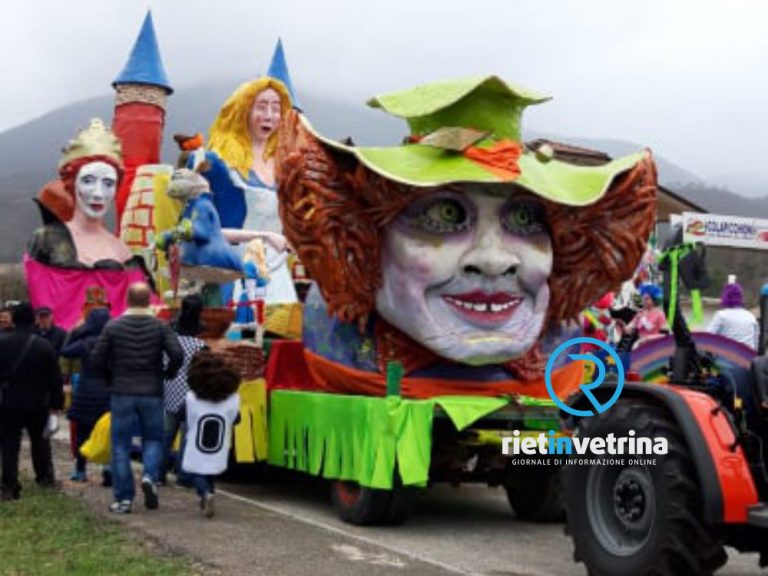 Il 21 gennaio a Greccio corso mascherato per il Carnevale 2024