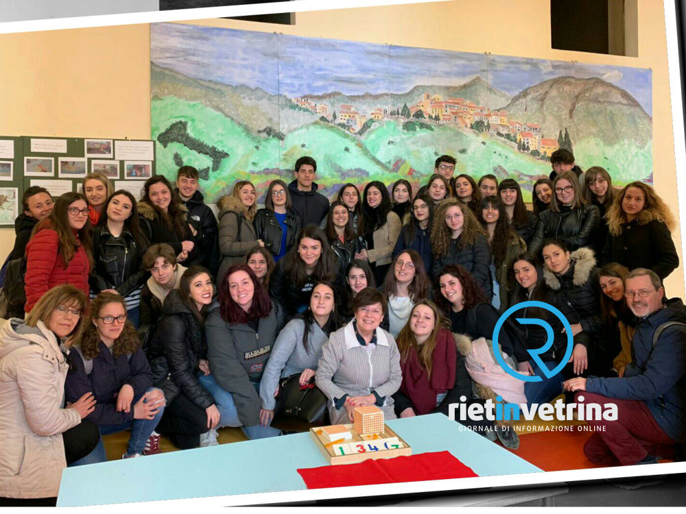 Il metodo montessoriano al centro delle visita guidata del Liceo delle Scienze Umane Rietinvetrina Il metodo montessoriano al centro delle visita guidata del Liceo delle Scienze Umane Rietinvetrina