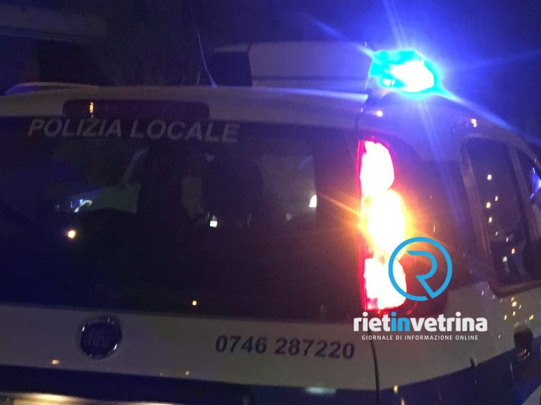 Incidente in via Garibaldi (Rieti) altezza Palazzo Martelli. Due le auto coinvolte