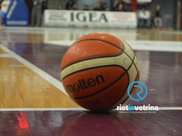 RSR Sebastiani Rieti, la FIP conferma le porte chiuse delle gare in casa