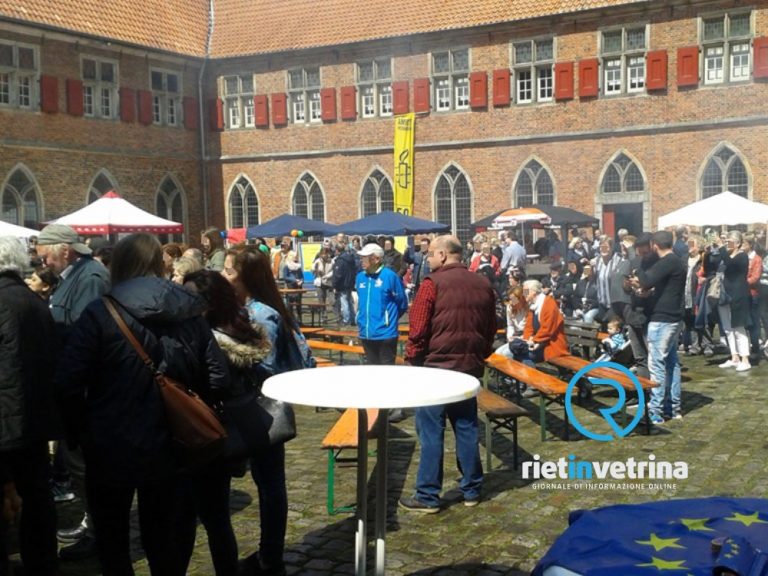 Festa città gemellate di Nordhorn: Eleonora, Marta, Alice sono le studentesse reatine che saranno ospiti in Germania