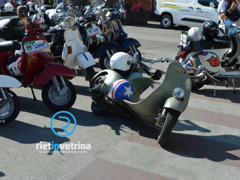 “Vivi Montebuono” organizza una passeggiata in Vespa in Sabina