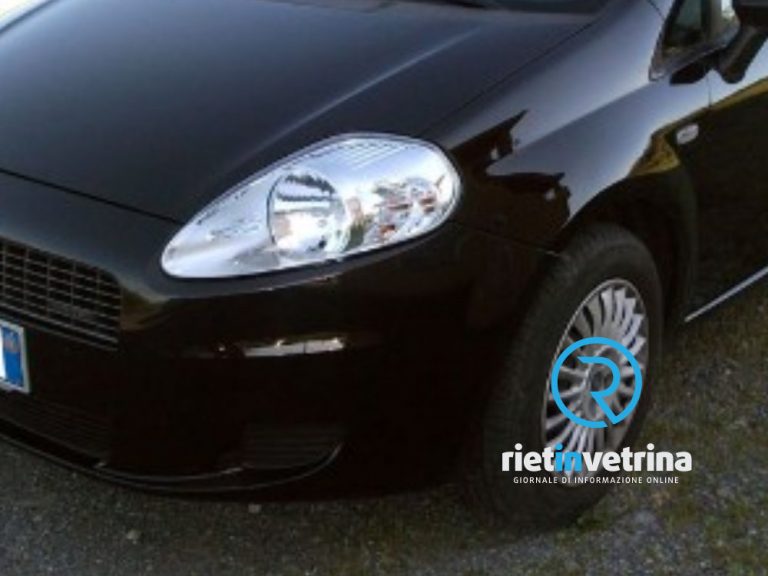 Primo elenco veicoli posti sotto sequestro a Rieti e provincia