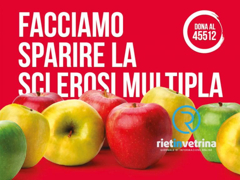 Anche a Rieti il 2 e 3 ottobre le Mele AISM