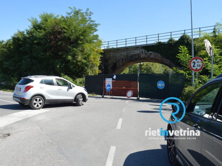 Demolizione ponte ferroviario di via Velinia: il 9 e 10 agosto chiusa via Mattei da via Criano