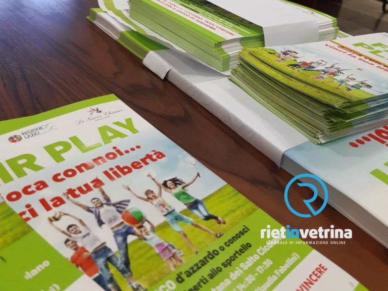 A Sant’Elpidio di Pescorocchiano oggi 13 luglio presentazione risultati Progetto “Fair Play”