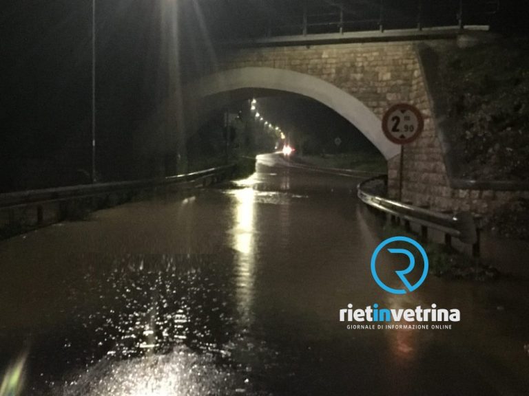 Allagamenti nella Piana Reatina, fossi a rischio straripamento
