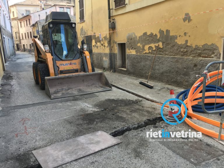 Lavori PINQUA, da mercoledì 12 febbraio chiusura di via Sant’Agnese per rifacimento acquedotto