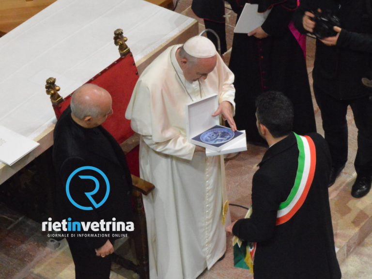 È mørto Papa Francesco: quattro volte nel Reatino