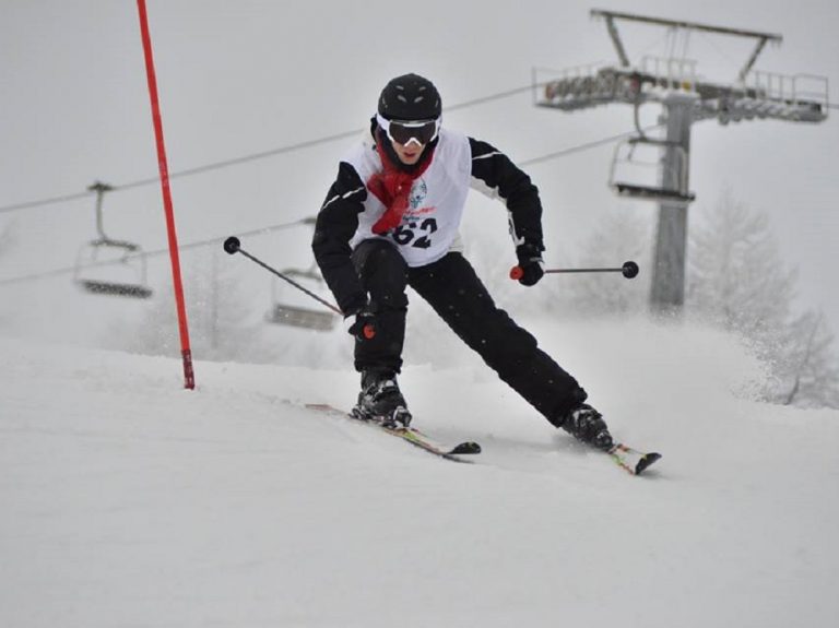 Il reatino Matteo Santucci è medaglia d’oro nel Gigante dei Giochi Nazionali Special Olympics Italia di Sestriere