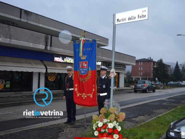 Rieti, Commemorazione vittime delle Foibe: il 10 febbraio deposizione mazzo di fiori