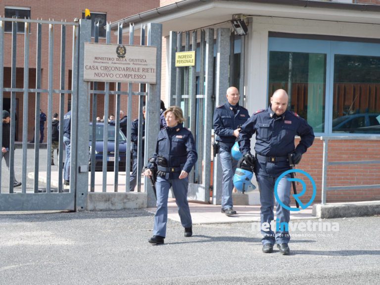 Caos carcere di Rieti: 5 Agenti in ospedale. Infiammati materassi e tavolo da ping-pong