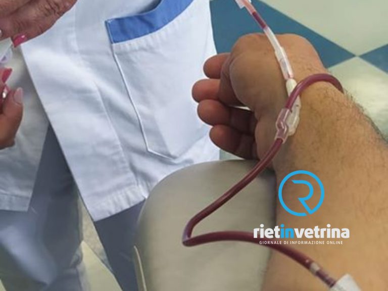 Continua l’emergenza Sangue a Rieti e nel Lazio