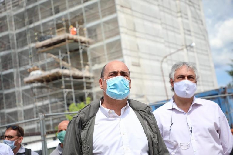 Il 9 maggio Nicola Zingaretti ad Amatrice per un sopralluogo nei cantieri della ricostruzione