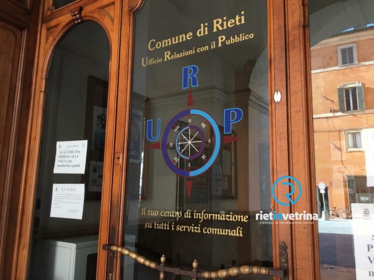 URP, chiusura pomeridiana l’11 e il 13 febbraio