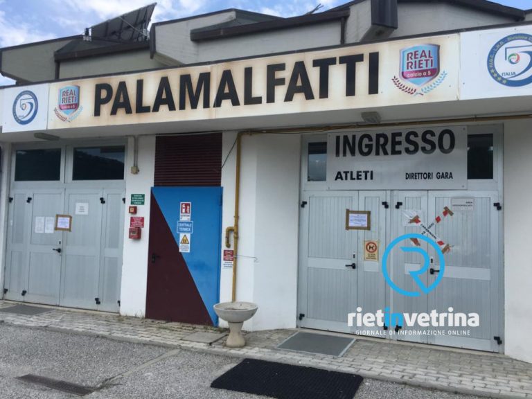 Dopo anni di attesa il PalaMalfatti di Rieti torna ad accogliere il pubblico sugli spalti