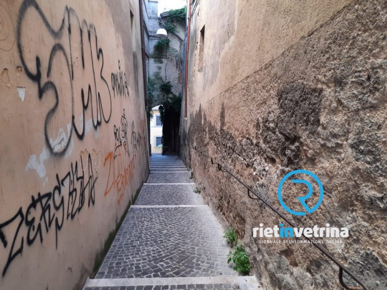 Completati nuovo acquedotto e fognature di via Pellicceria a Rieti