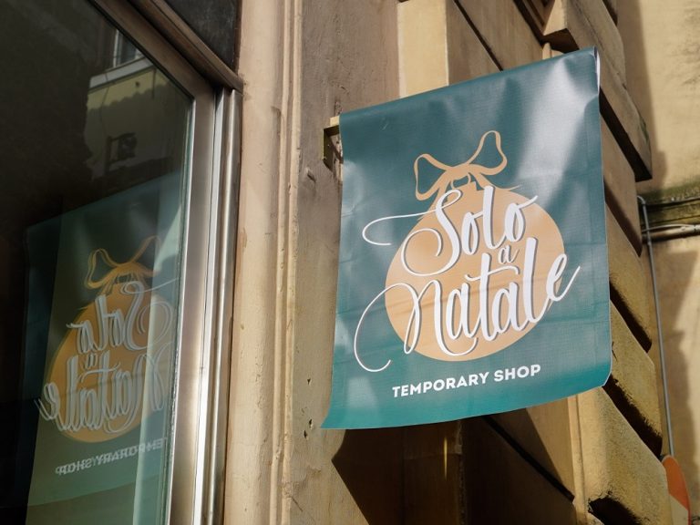 Temporary shop natalizi, riaperti fino al 26 novembre