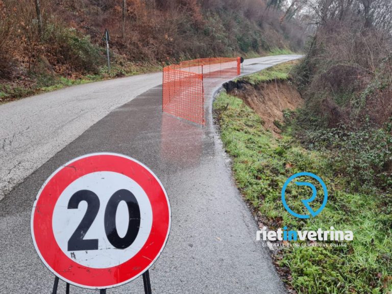 Frana a Sant’Elia, avviati lavori di rimozione del verde per consentire indagini geologiche