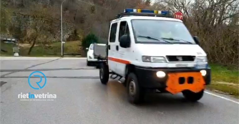 COC Rieti: monitorati gli argini dei corsi d’acqua