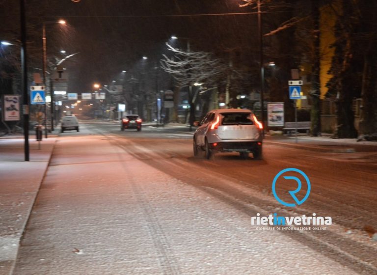 Allerta neve e vento forte sul Reatino per le giornate del 26 e 27 marzo