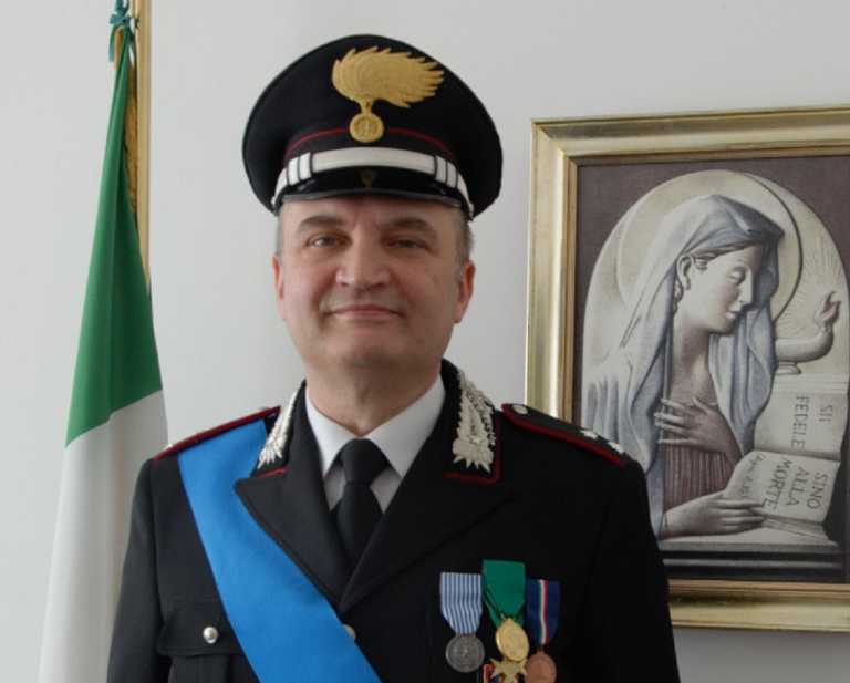 Paolo Bernabei Comandante Nucleo Operativo e Radiomobile Carabinieri lascia Rieti dopo cinque anni