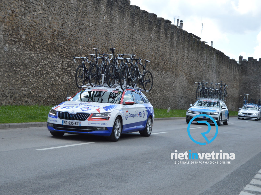 La Tirreno - Adriatico 2021 attraversa Rieti - FOTO e VIDEO - Rietinvetrina