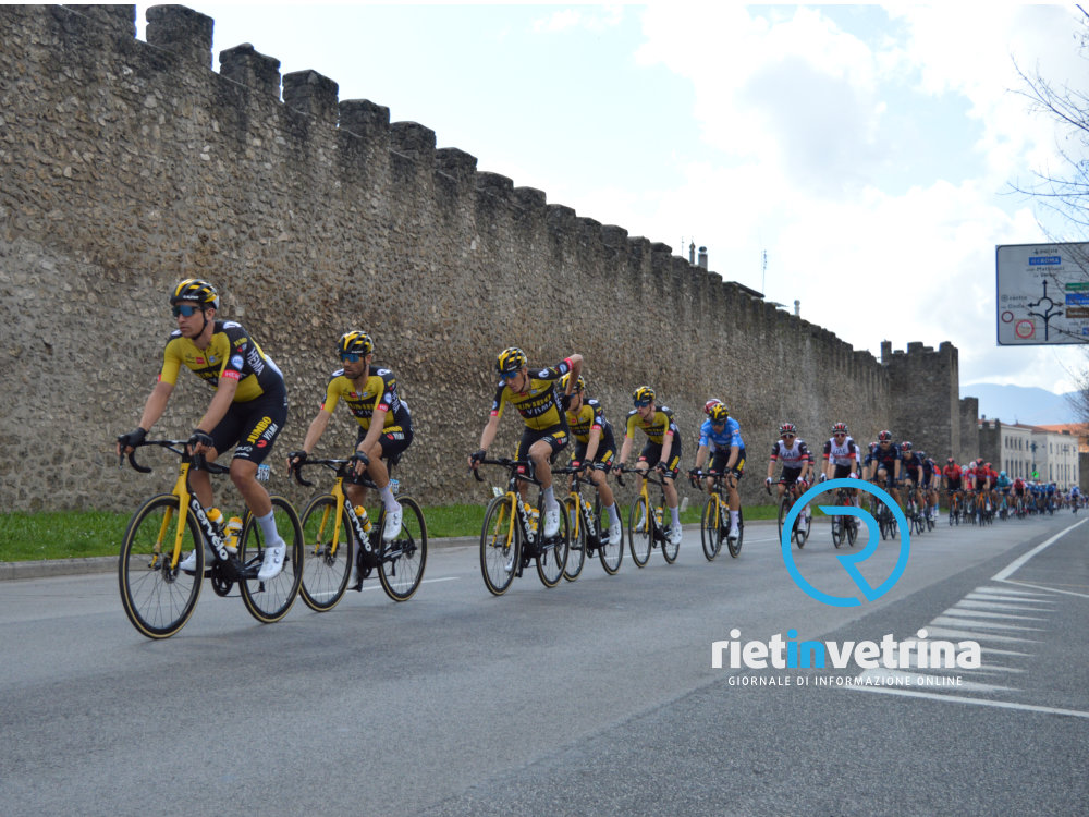 La Tirreno - Adriatico 2021 attraversa Rieti - FOTO e VIDEO - Rietinvetrina