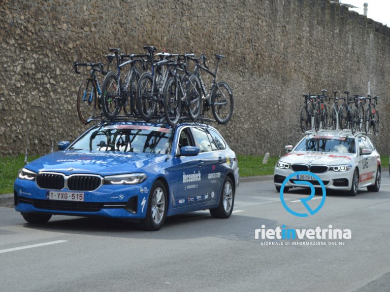 La Tirreno – Adriatico 2026 a Rieti – TABELLA CHIUSURA STRADE