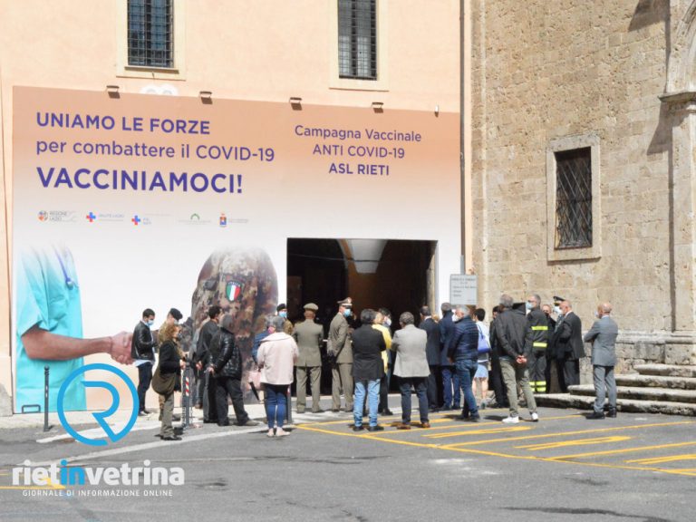 Domenica 2 gennaio 2022 open day alla Caserma Verdirosi. Vaccinazione con Moderna