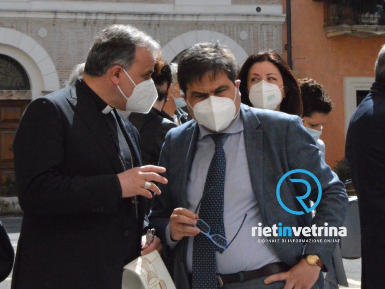 D’Amato: “I migliori auguri al vescovo Pompili e grazie per la guida in questo difficile tempo”
