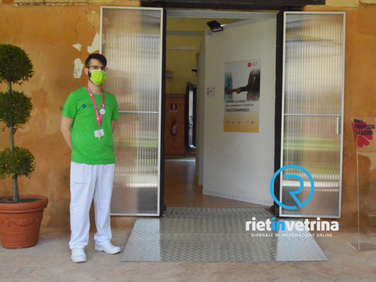 Nel Reatino raggiunte le 272.000  vaccinazioni. Dal 16  febbraio i centri vaccinali Verdirosi e Sabina Amazon cesseranno l’attività fino a nuova necessità