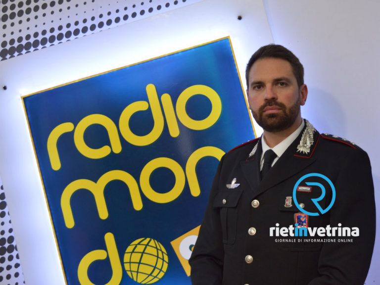 Promosso Maggiore Michelangelo Piscitelli, Comandante Compagnia Carabinieri di Rieti