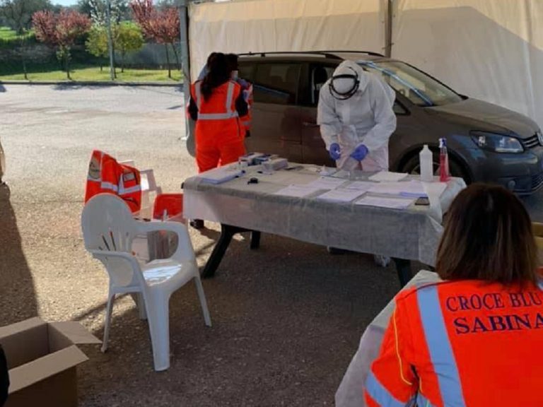 Covid, diminuiscono i residenti positivi di Fara in Sabina