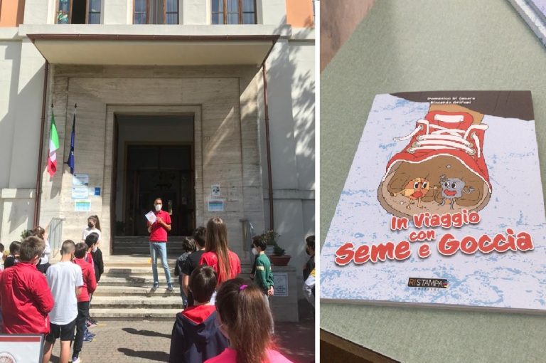 “In viaggio con seme e goccia”, un libro per parlare di emigrazione alla secondaria Sacchetti
