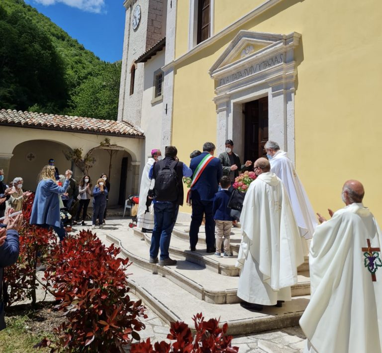 Cittareale, restituito alla comunità il santuario di Santa Maria di Capodacqua