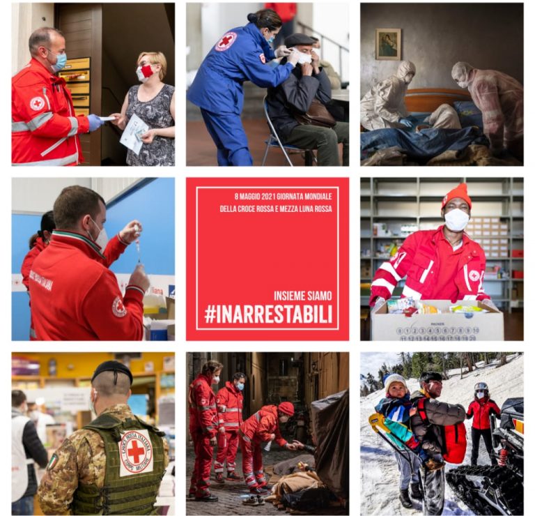 Con l’iniziativa #Inarrestabili si celebra la Giornata Mondiale della Croce Rossa e della Mezzaluna Rossa