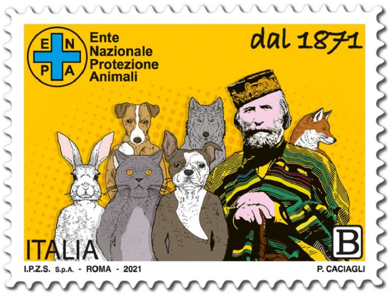 Poste Italiane, emesso il francobollo Ente Nazionale Protezione Animali