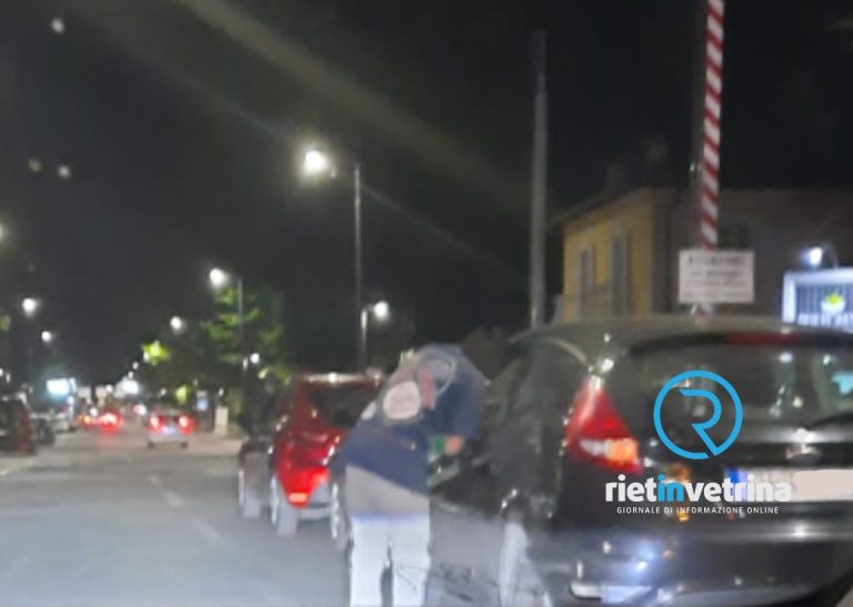 Tamponamento a catena in viale Maraini. Polizia sul posto