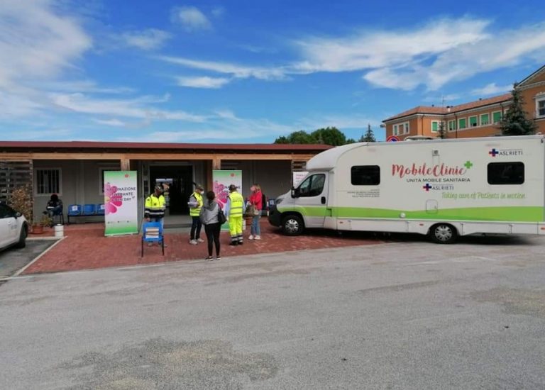 Il Tour con somministrazione vaccino J&J over 30 anche ad Antrodoco e Magliano Sabina