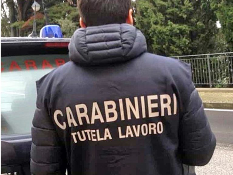 Sicurezza sul lavoro, controlli dei Carabinieri NIL con ispettori civili ITL e ASL: sospeso cantiere edile