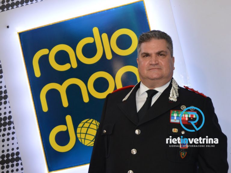 A “Sabato Italiano” su Radiomondo e Rietinvetrina appuntamento con l’Arma Carabinieri comando provinciale