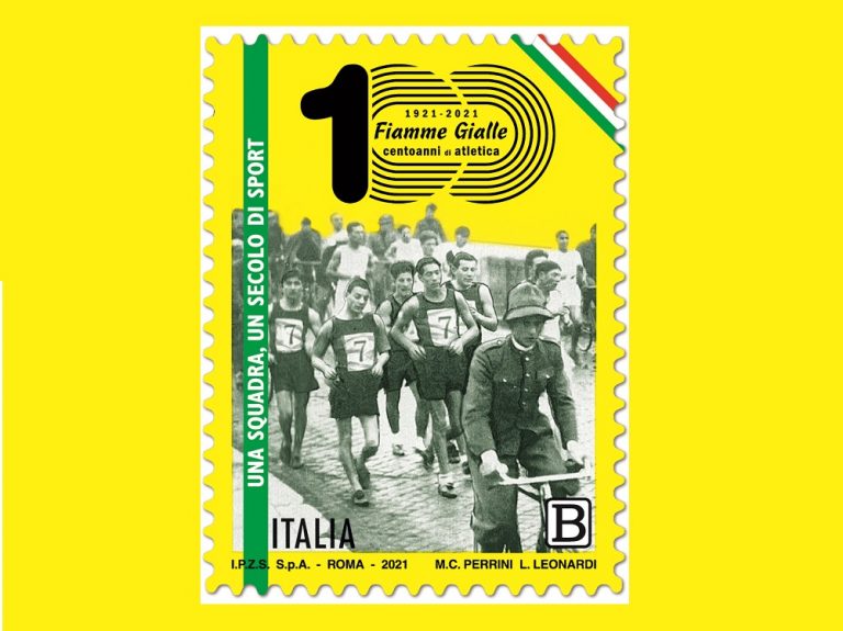 Emesso francobollo ordinario dedicato al settore atletica leggera delle Fiamme Gialle della Guardia di Finanza