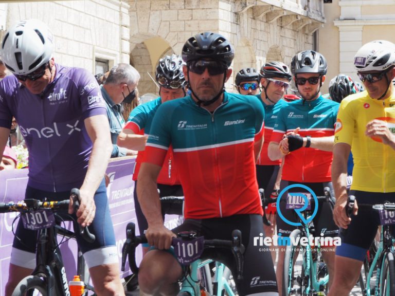 Giro d’Italia E 2021 – Foto della partenza da Rieti