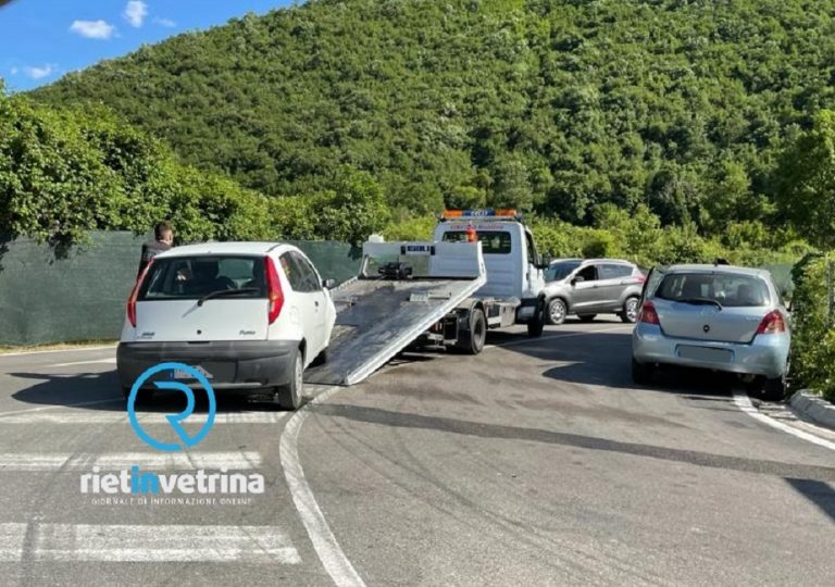 Incidente stradale sulla Salaria per L’Aquila. Sul posto la Polizia