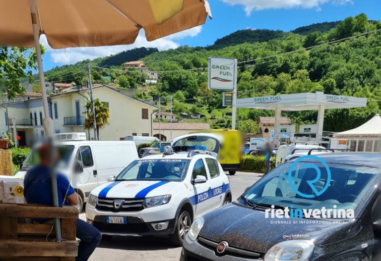 Incidente stradale sulla Tancia. Due le auto coinvolte, sul posto la Municipale