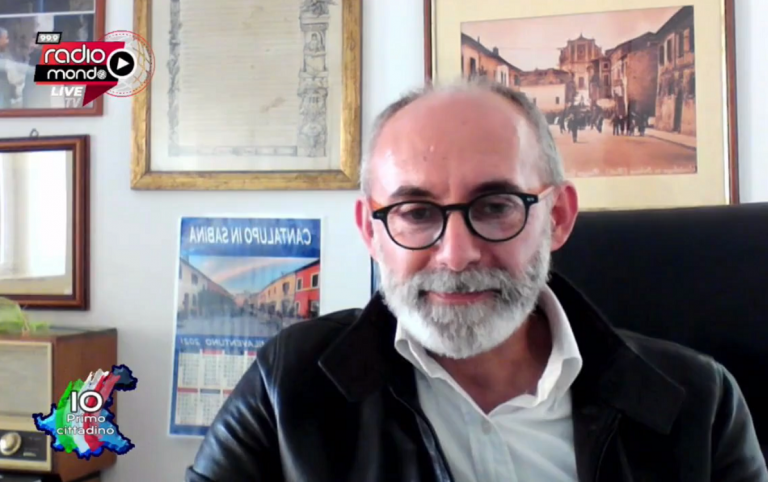 I cittadini al sindaco Paolo Rinalduzzi: “Grazie per tutto quello che fa per il nostro paese Cantalupo in Sabina”