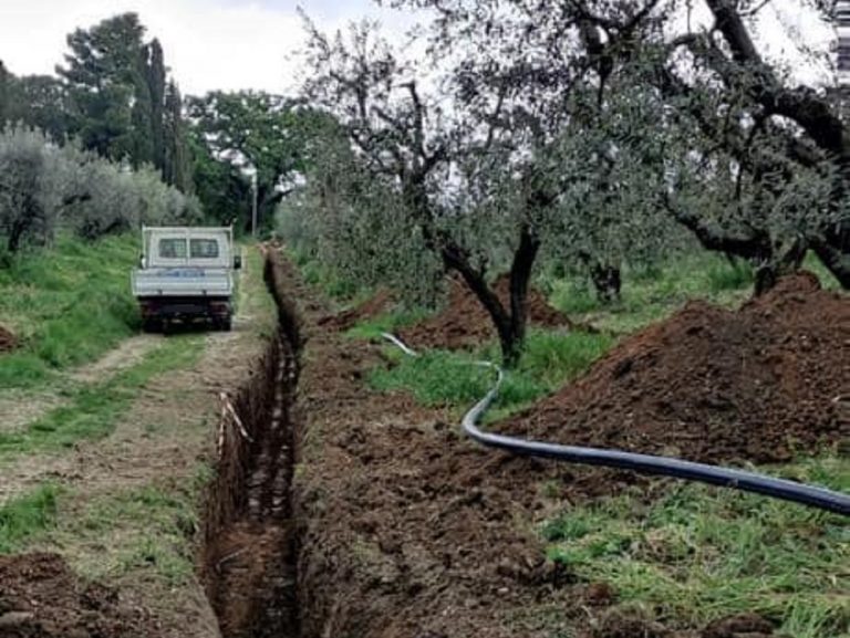 Fara in Sabina, proseguono lavori dimensionamento condotta portante rete idrica tra Valle Falsa e Stallone