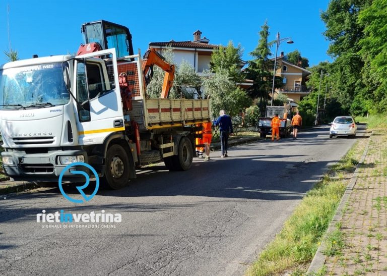 Stimigliano, riapre largo Cencio