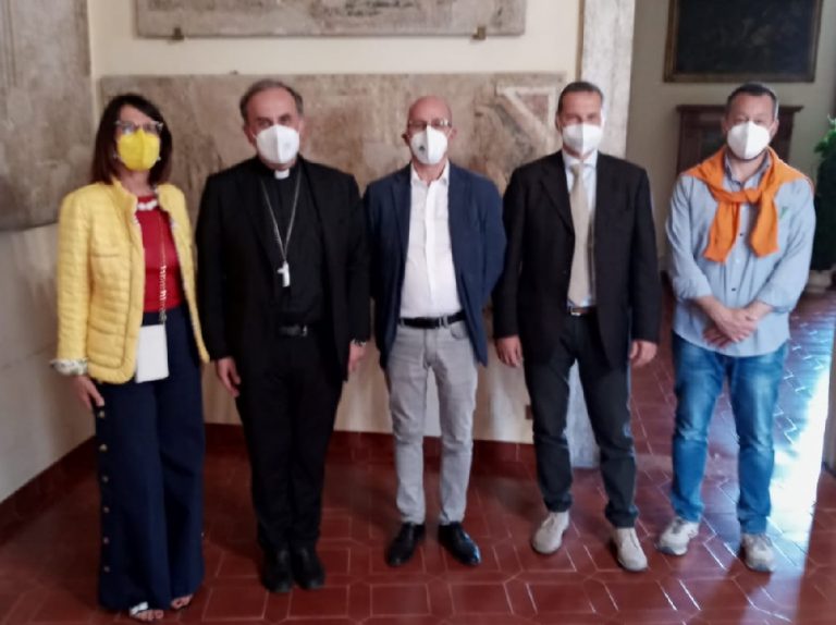 La CISL incontra il Vescovo Pompili per i servizi dedicati alle zone del sisma 2016